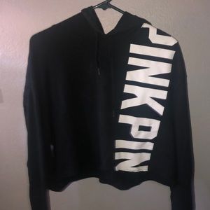 PINK Cropped hoodie💞